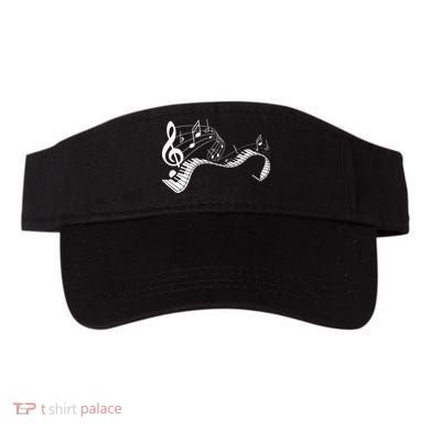 Music Notes Keyboard Pianist Classical Musician Piano Visor