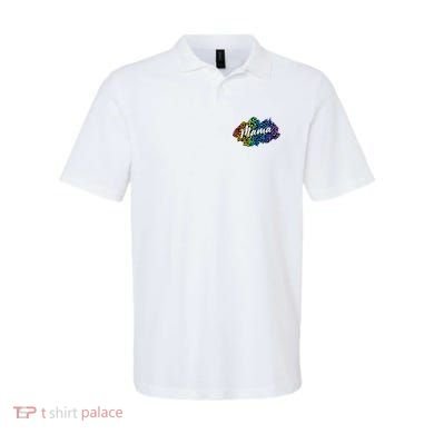 Mama Neon Leopard Print Cute Gift Polo