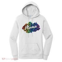 Mama Neon Leopard Print Cute Gift Women's Hoodie thumb 0