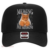 Mewing Not Meowing Hat thumb 0