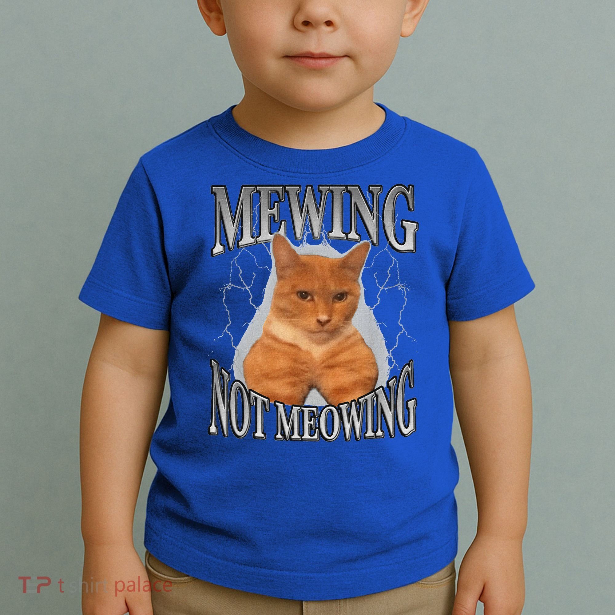 Mewing Not Meowing Toddler T-Shirt