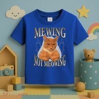 Mewing Not Meowing Toddler T-Shirt thumb 3