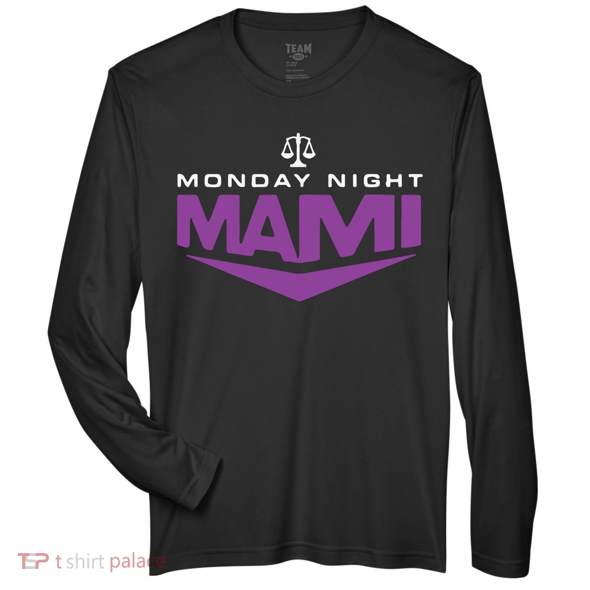Monday Night Mami Zone Performance Long-Sleeve T-Shirt