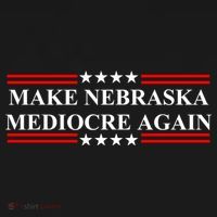 Make Nebraska Mediocre Again Infant Fleece One Piece thumb 2