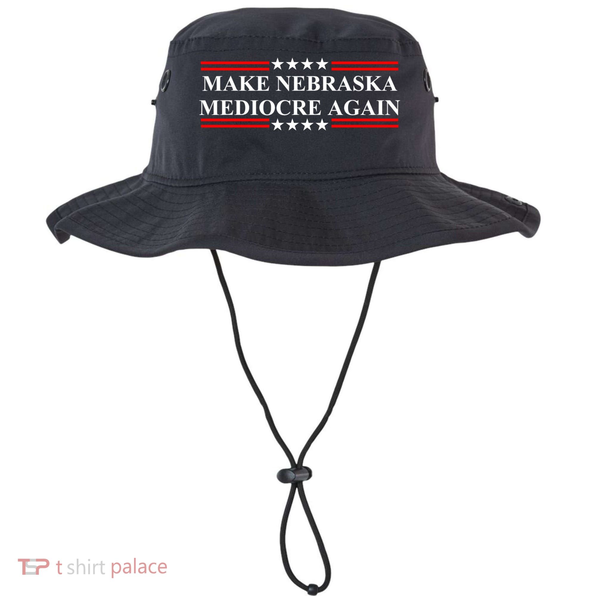 Make Nebraska Mediocre Again Bucket Hat
