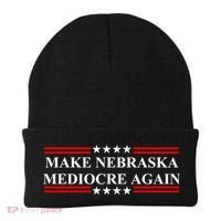 Make Nebraska Mediocre Again Beanie thumb 0