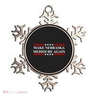 Make Nebraska Mediocre Again Ornament thumb 0