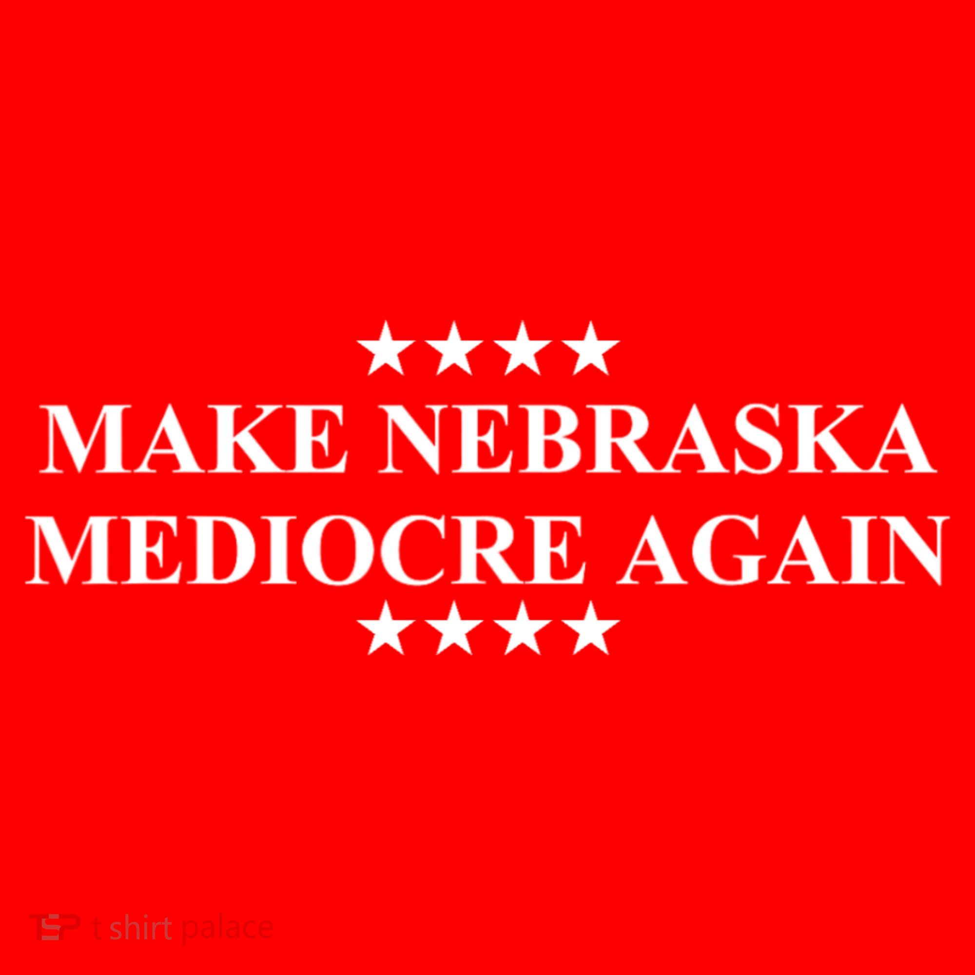 Make Nebraska Mediocre Again Santa Hat
