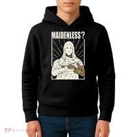 Maidenless No Maidens Kids Hoodie thumb 4