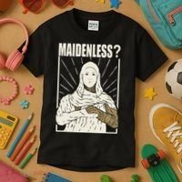 Maidenless No Maidens Kids T-Shirt thumb 3