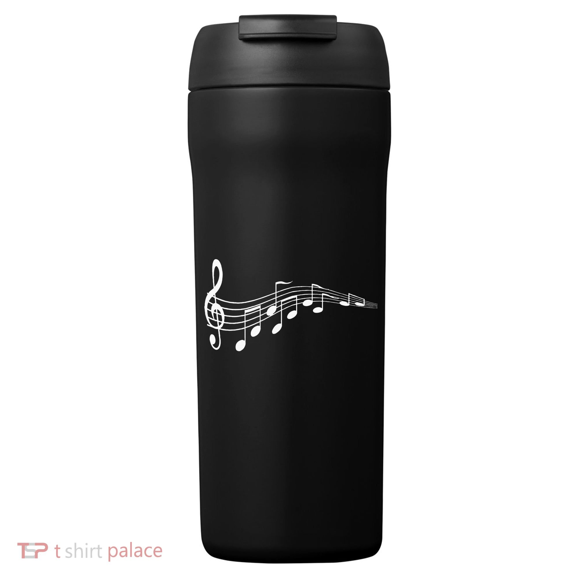 Musical Notes Music Dad Text In Treble Clef 24oz Duet Stainless Steel Tumbler