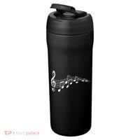 Musical Notes Music Dad Text In Treble Clef 24oz Duet Stainless Steel Tumbler thumb 3