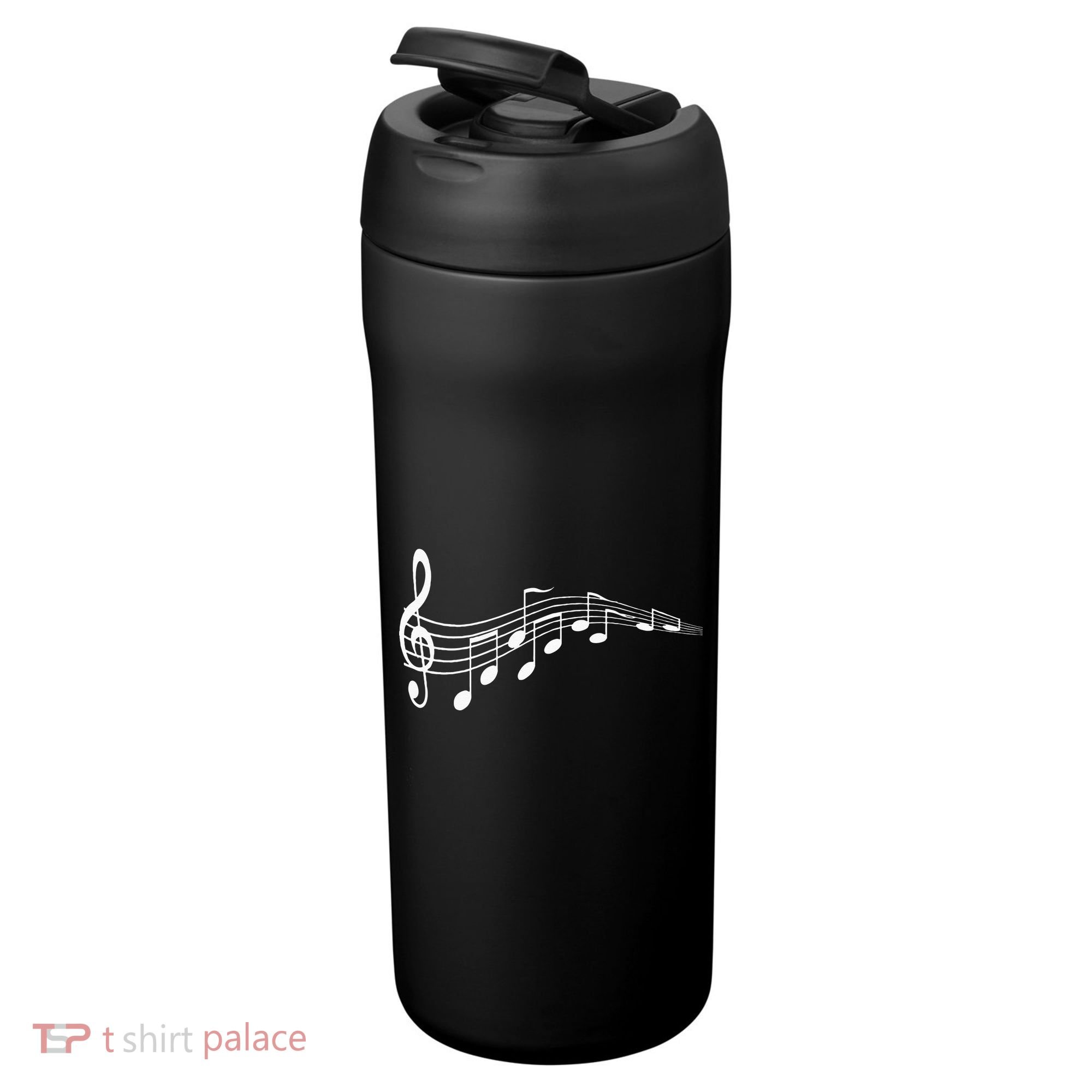 Musical Notes Music Dad Text In Treble Clef 24oz Duet Stainless Steel Tumbler