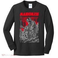 Maidenless | No Maidens Kids Long Sleeve Shirt thumb 0