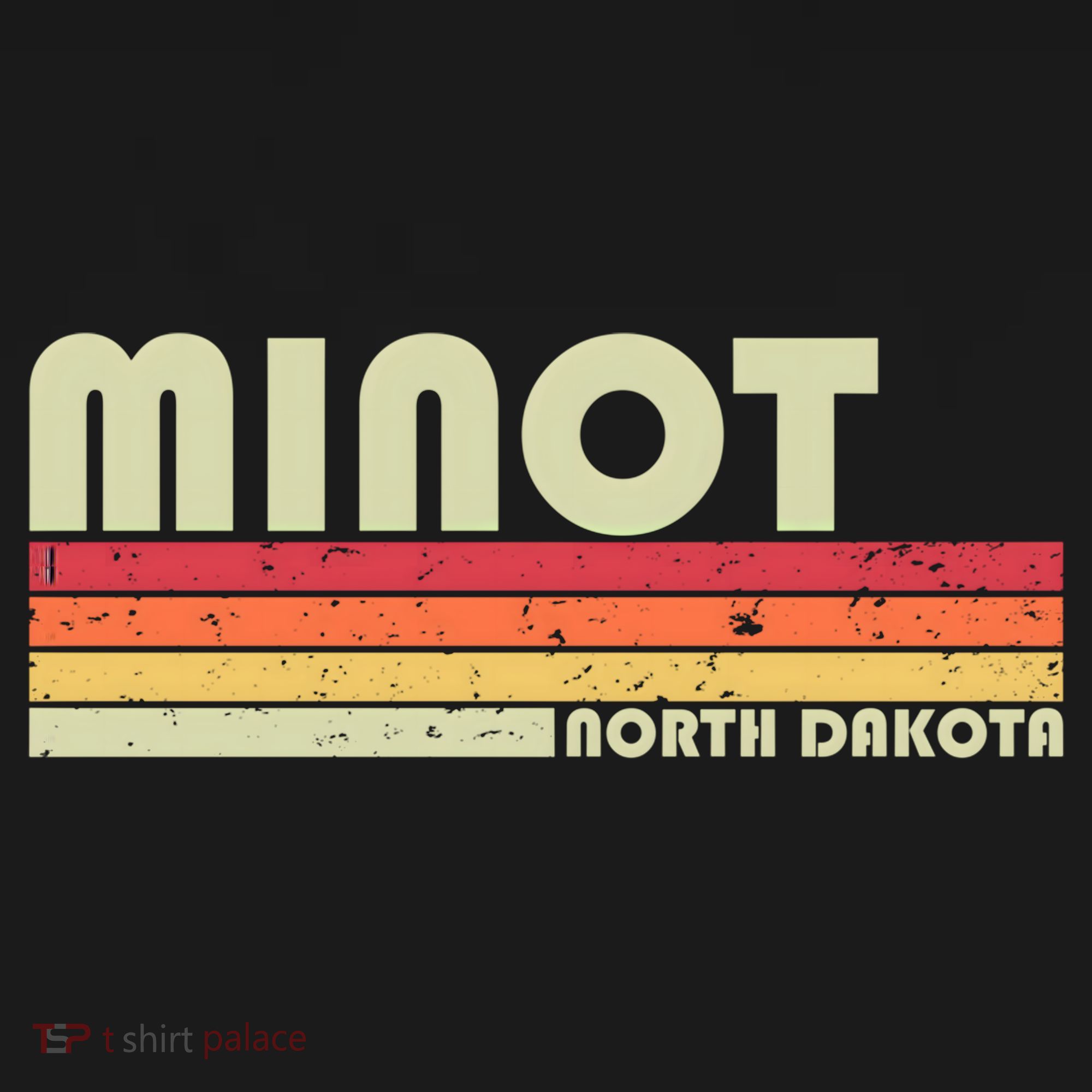 Minot Nd North Dakota Funny City Home Roots Gift Retro 80s Cute Gift Women's Hoodie