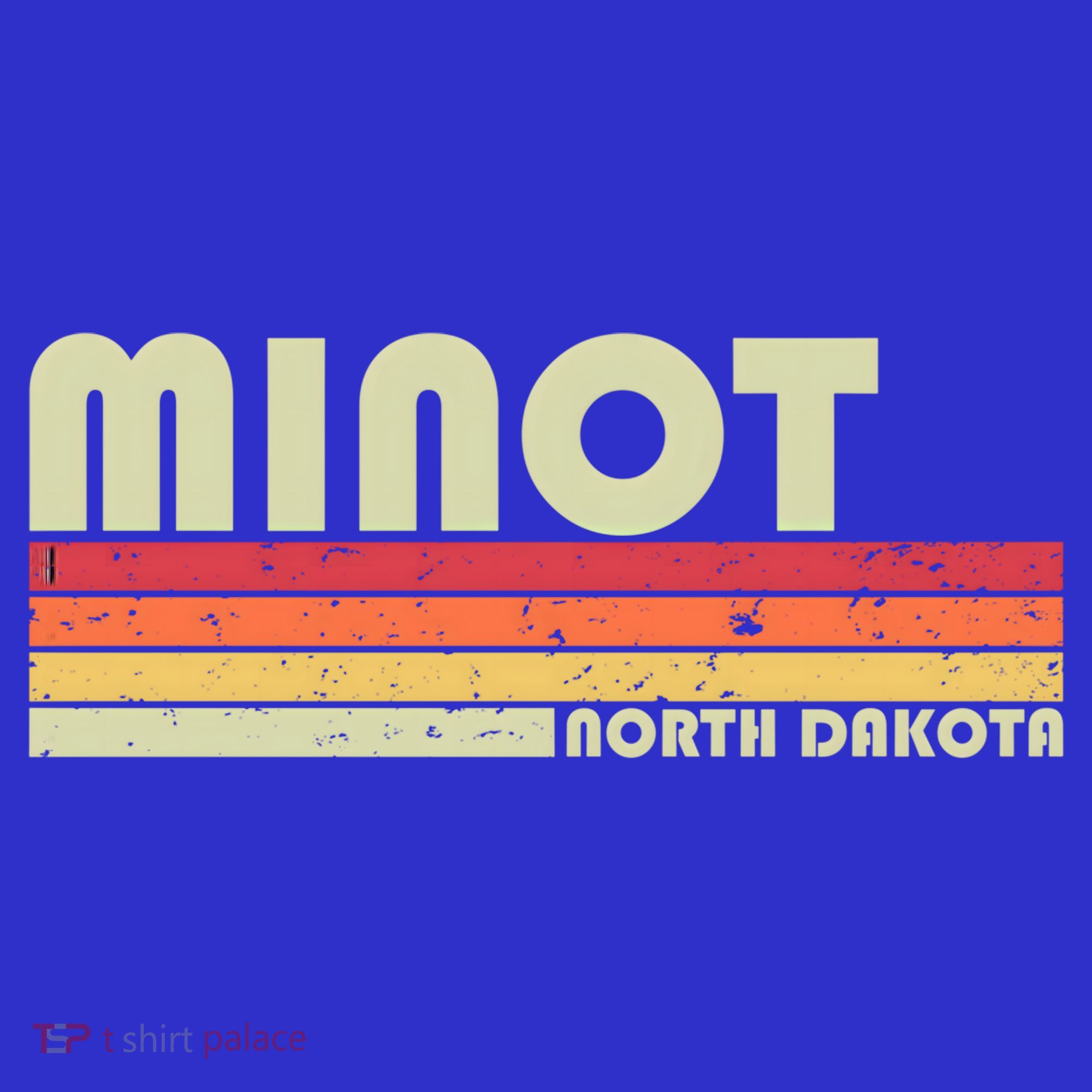 Minot Nd North Dakota Funny City Home Roots Gift Retro 80s Cute Gift Women's Tank Top