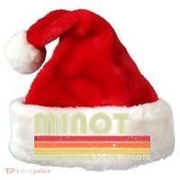 Minot Nd North Dakota Funny City Home Roots Gift Retro 80s Cute Gift Santa Hat thumb 0