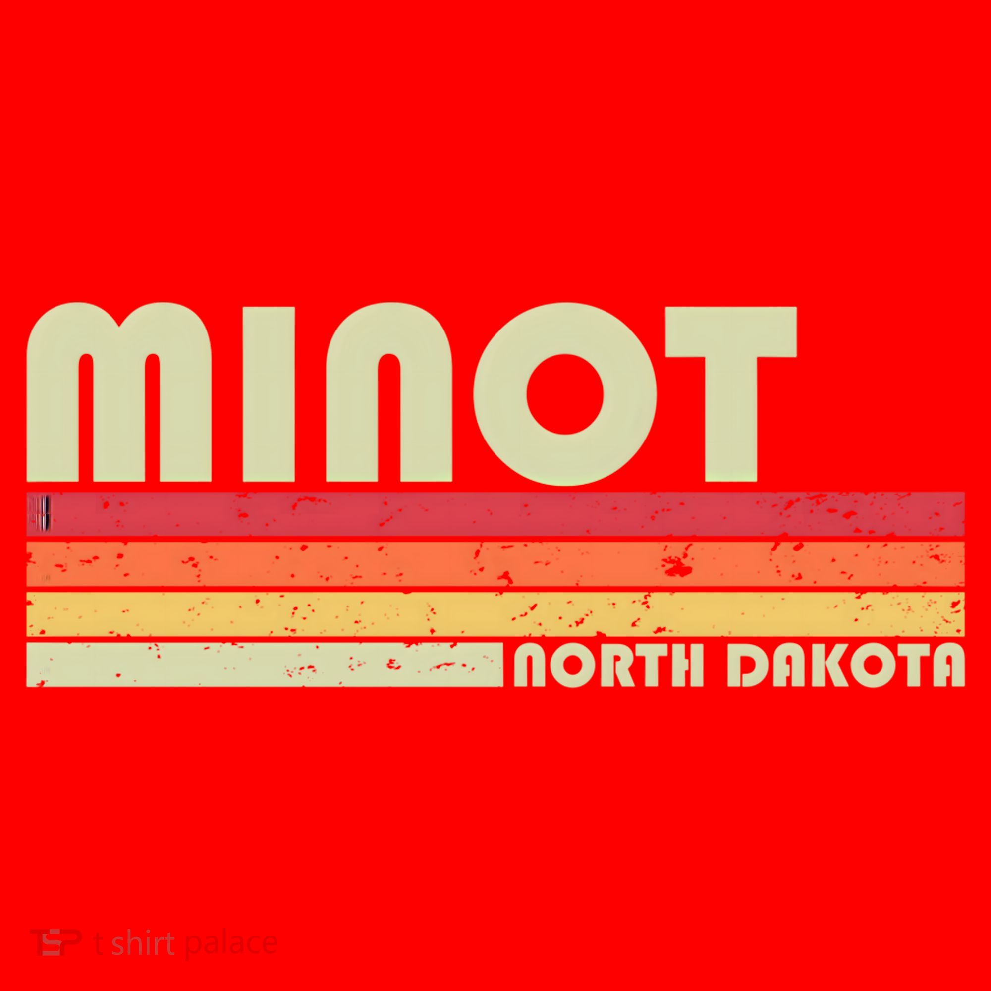 Minot Nd North Dakota Funny City Home Roots Gift Retro 80s Cute Gift Santa Hat