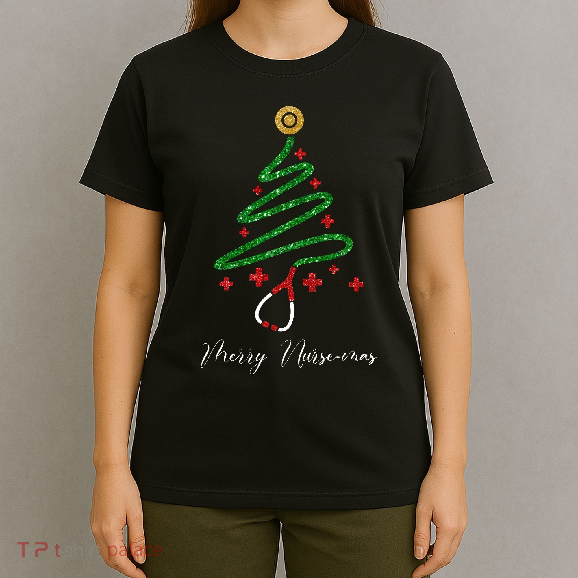 Merry Nursemas Nurse Christmas T-Shirt