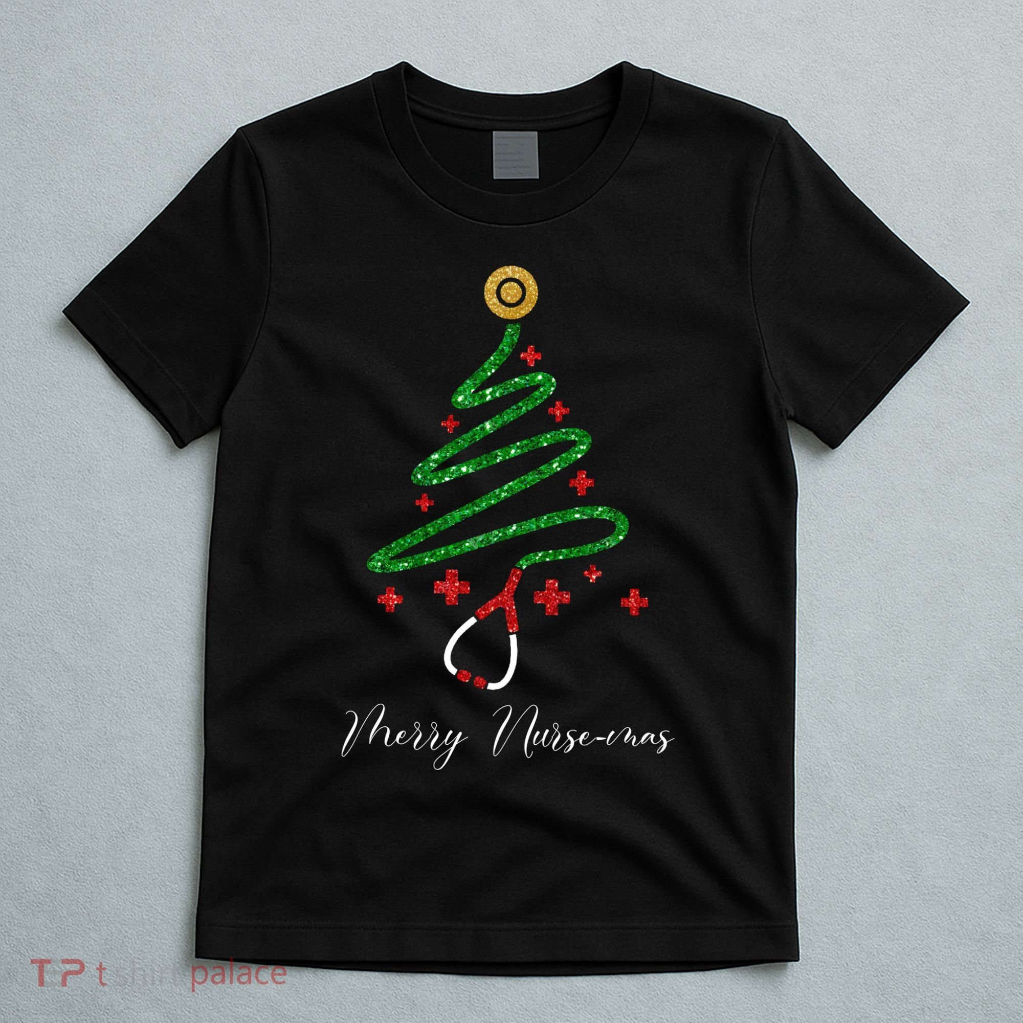 Merry Nursemas Nurse Christmas T-Shirt