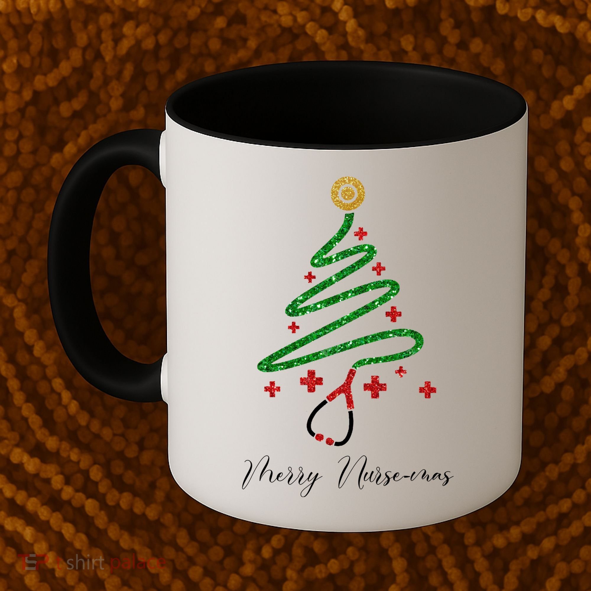 Merry Nursemas Nurse Christmas Coffee Mug