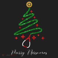 Merry Nursemas Nurse Christmas Beanie thumb 2