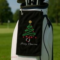 Merry Nursemas Nurse Christmas Golf Towel thumb 2