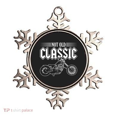 Motorcycle Not Old Classic Design Gifts Ornament