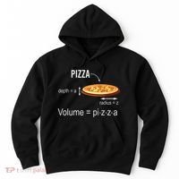 Maths Nerd Pizza Lovers Volume Formula Geek Math Teacher Hoodie thumb 0