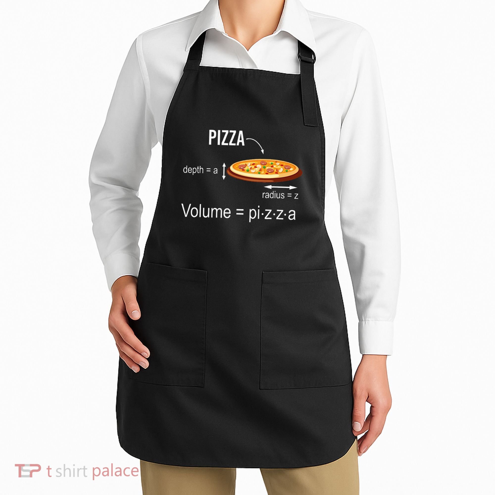 Maths Nerd Pizza Lovers Volume Formula Geek Math Teacher Apron