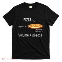 Maths Nerd Pizza Lovers Volume Formula Geek Math Teacher T-Shirt thumb 0