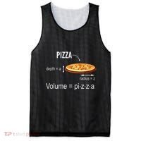 Maths Nerd Pizza Lovers Volume Formula Geek Math Teacher Mesh Reversible Basketball Jersey Tank thumb 0