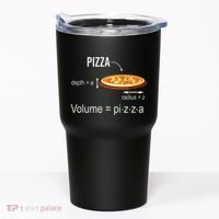 Maths Nerd Pizza Lovers Volume Formula Geek Math Teacher Tumbler thumb 0