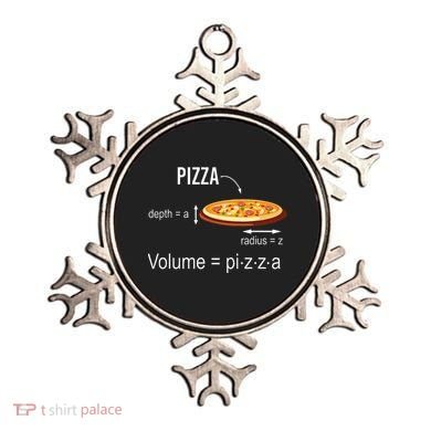 Maths Nerd Pizza Lovers Volume Formula Geek Math Teacher Ornament