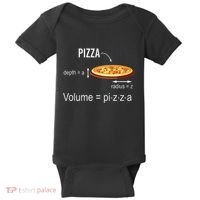 Maths Nerd Pizza Lovers Volume Formula Geek Math Teacher Baby Bodysuit thumb 0