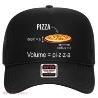 Maths Nerd Pizza Lovers Volume Formula Geek Math Teacher Hat thumb 0