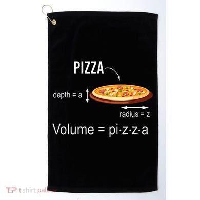 Maths Nerd Pizza Lovers Volume Formula Geek Math Teacher Golf Towel