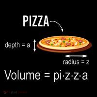 Maths Nerd Pizza Lovers Volume Formula Geek Math Teacher Kids Hoodie thumb 5