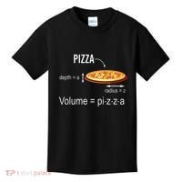 Maths Nerd Pizza Lovers Volume Formula Geek Math Teacher Kids T-Shirt thumb 0