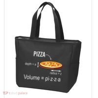 Maths Nerd Pizza Lovers Volume Formula Geek Math Teacher Tote Bag thumb 3