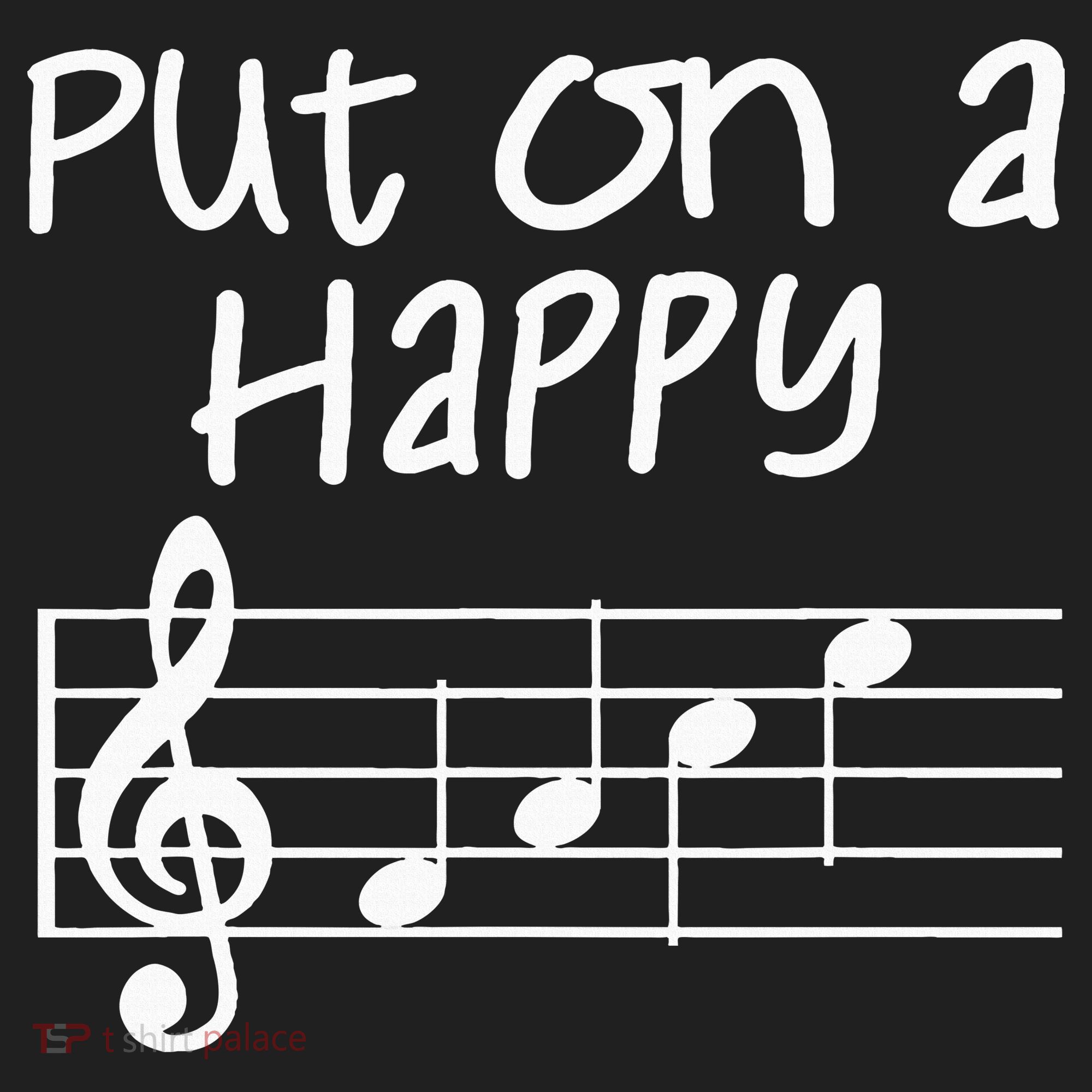 Musical Notes Put On A Happy Face Cute Music Loving Kids Plaid Pajama Set