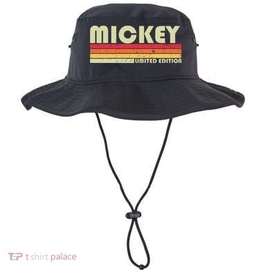 Mickey Name Personalized Retro Vintage 80s 90s Birthday Bucket Hat