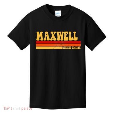 Maxwell Name Personalized Idea Retro Vintage Maxwell Kids T-Shirt