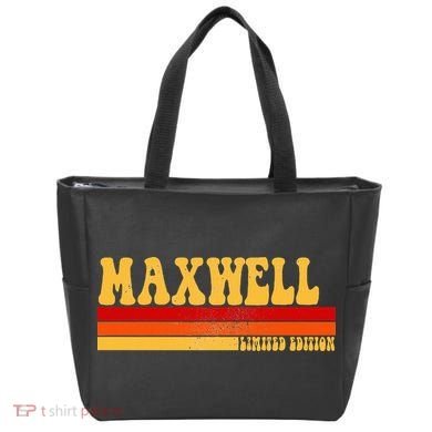Maxwell Name Personalized Idea Retro Vintage Maxwell Tote Bag