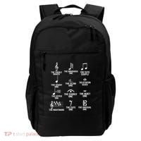 Musical Notes Symbol Humor Funny Backpack thumb 0