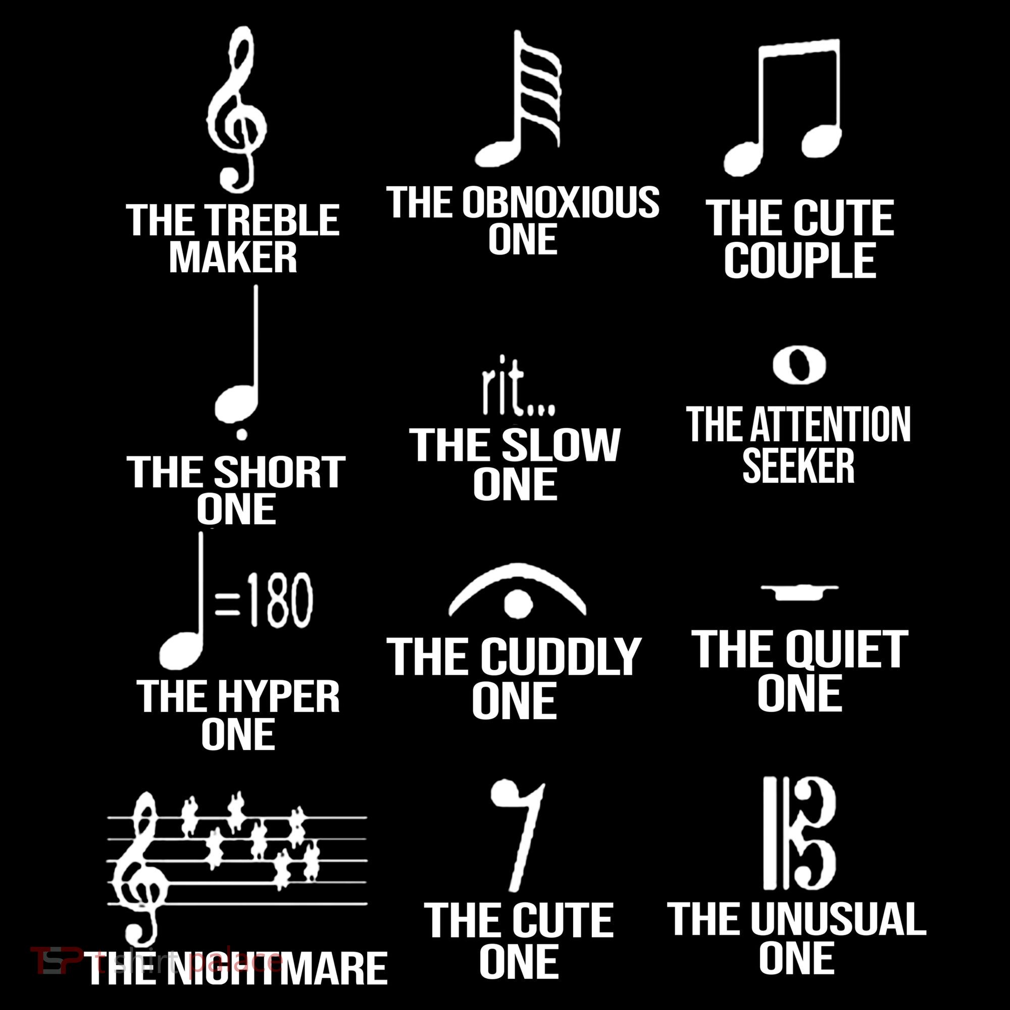 Musical Notes Symbol Humor Funny Women's Hoodie