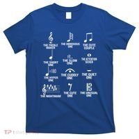Musical Notes Symbol Humor Funny T-Shirt thumb 0