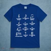 Musical Notes Symbol Humor Funny T-Shirt thumb 5