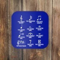 Musical Notes Symbol Humor Funny Coaster thumb 0