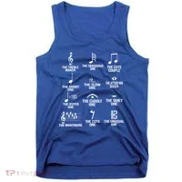 Musical Notes Symbol Humor Funny Tank Top thumb 0